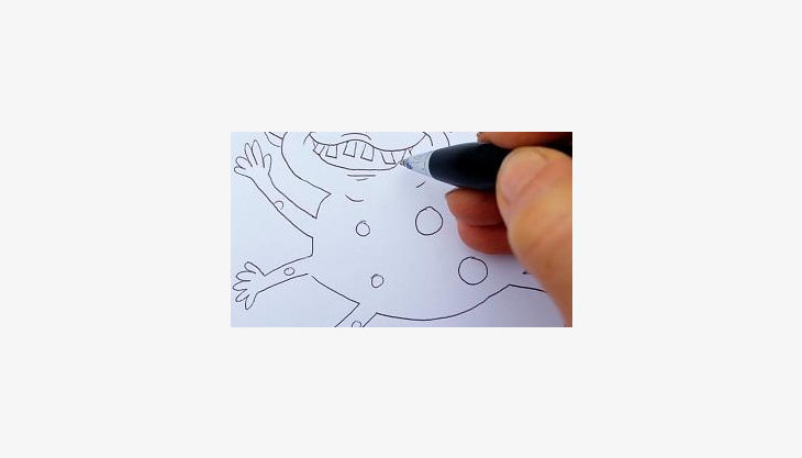 lustige monster zeichnen kl dscf