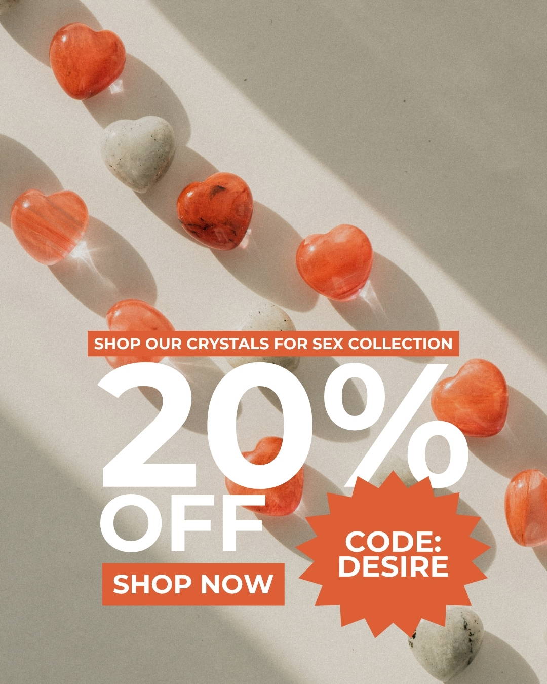 Crystal for Sex 20% off