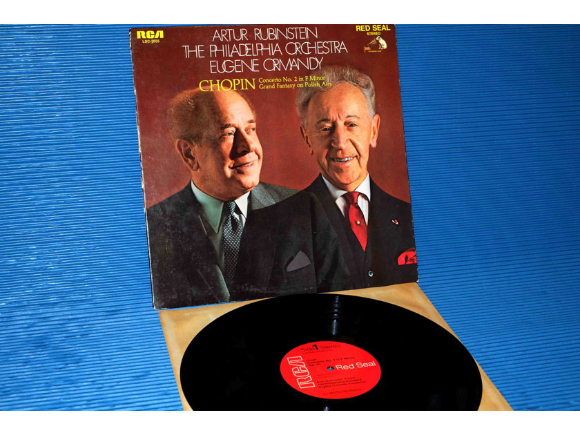 CHOPIN / Rubinstein  - "Concerto No. 2 / Grand Fantasy" -  RCA Red Seal 1969 4S/5S