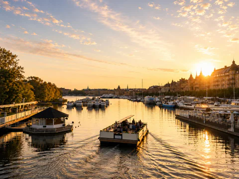Djurgården 2-hour Live Music Raft Tour