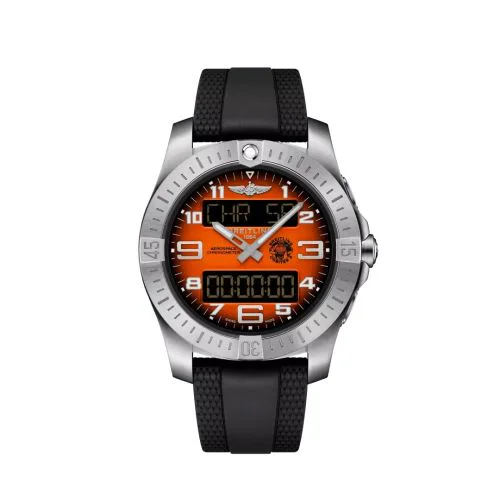 Aerospace B70 Orbiter Titanium / Orange / Rubber