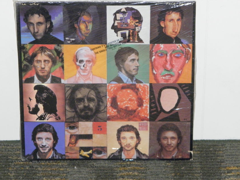 The Who - "Face Dances" STILL SEALED w/KOOL translucent sticker+ Included poster WB HS 3516