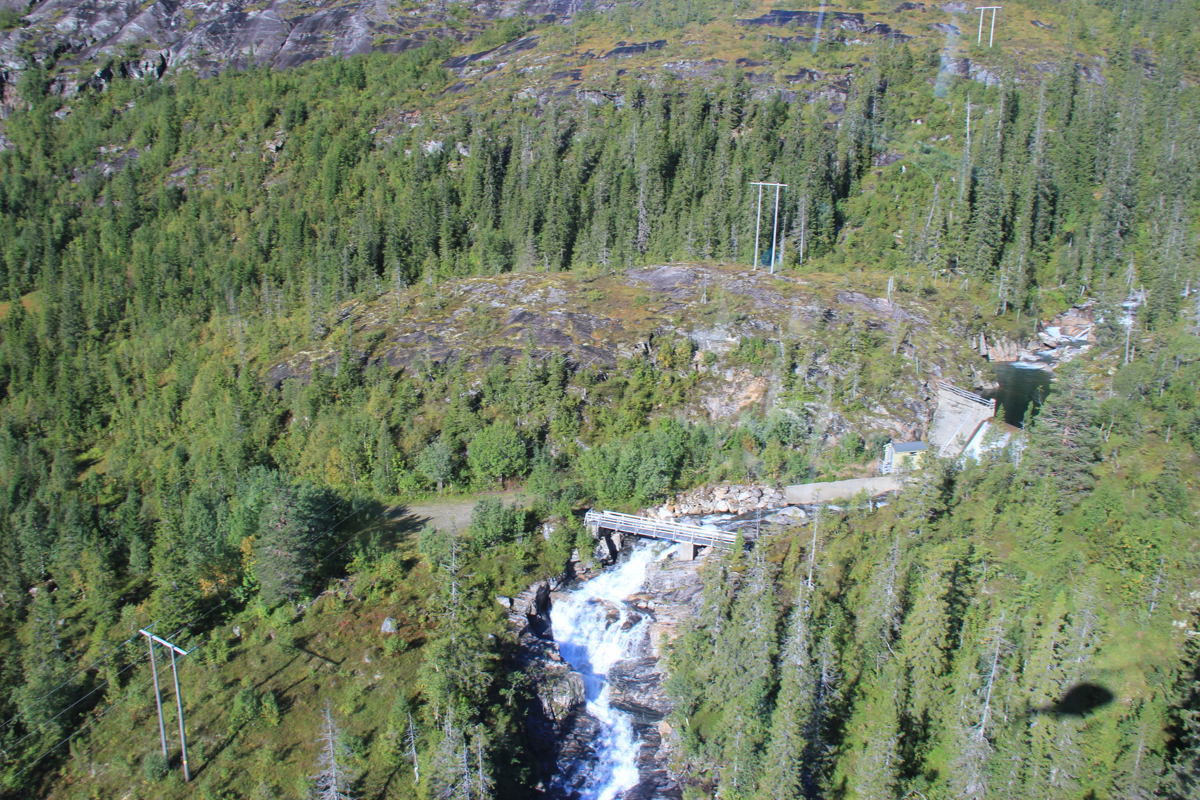 Spenningsoppgradering 66 kV - 132 kV Drevvatn - Leirosen