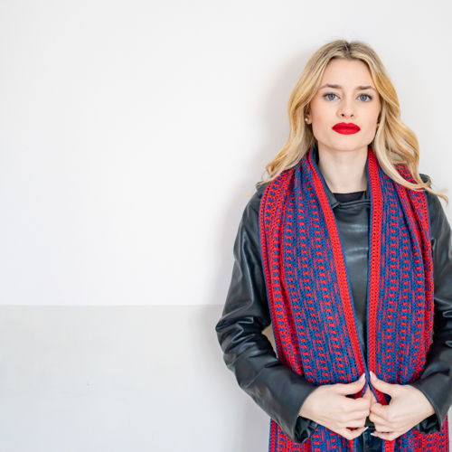 Velvet Vines Shawl