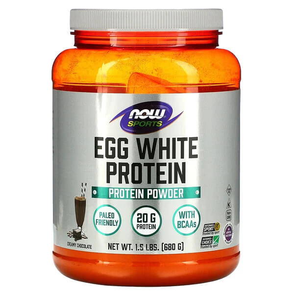 NOW Sports Egg White Protein