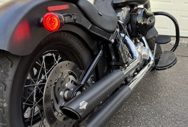 2016 HARLEY-DAVIDSON SOFTAIL SLIM (VIVID BLACK) motorcycle for rent near Gray, ME