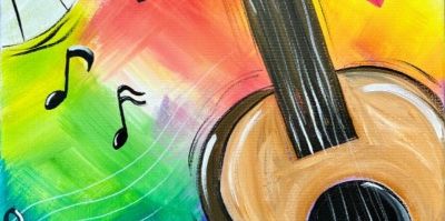 Paint & Sip @ Two Blokes Brewing: Colorful Music ($37pp) promotional image