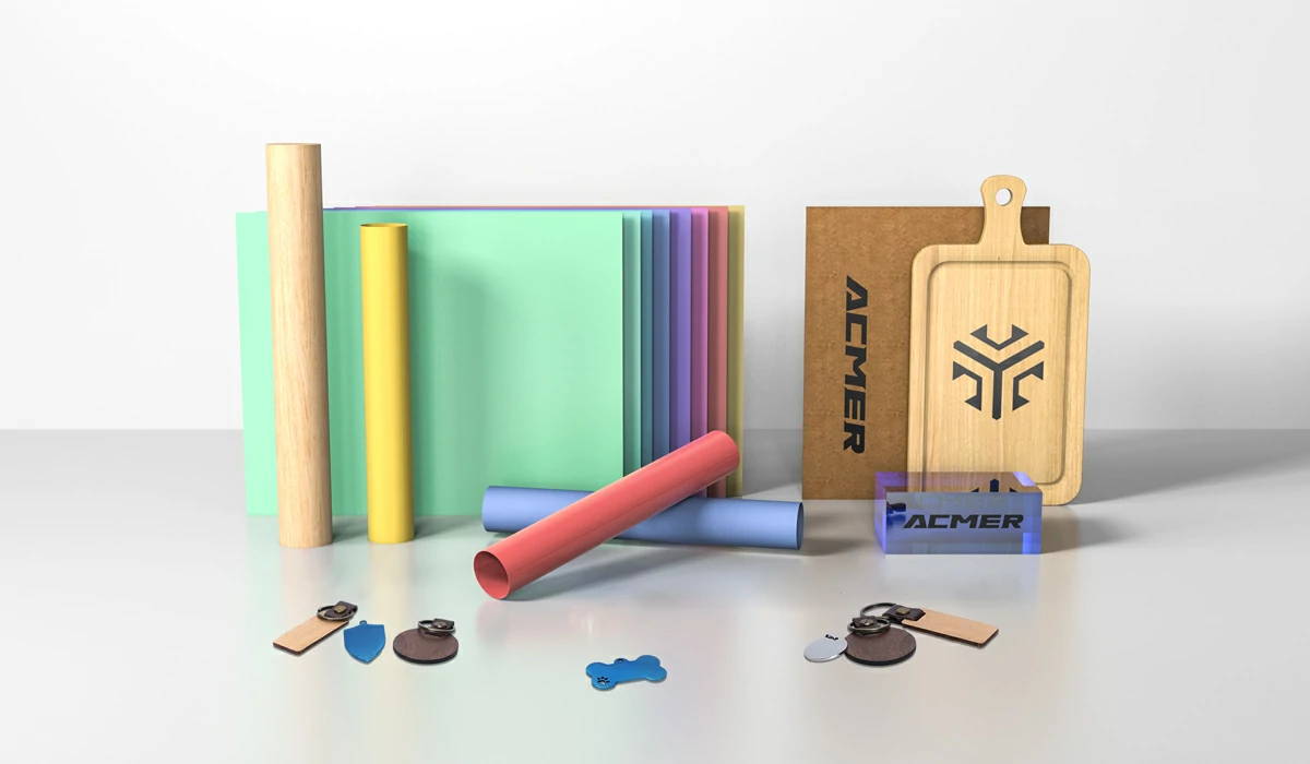 acmer-laser engraving and cutter material