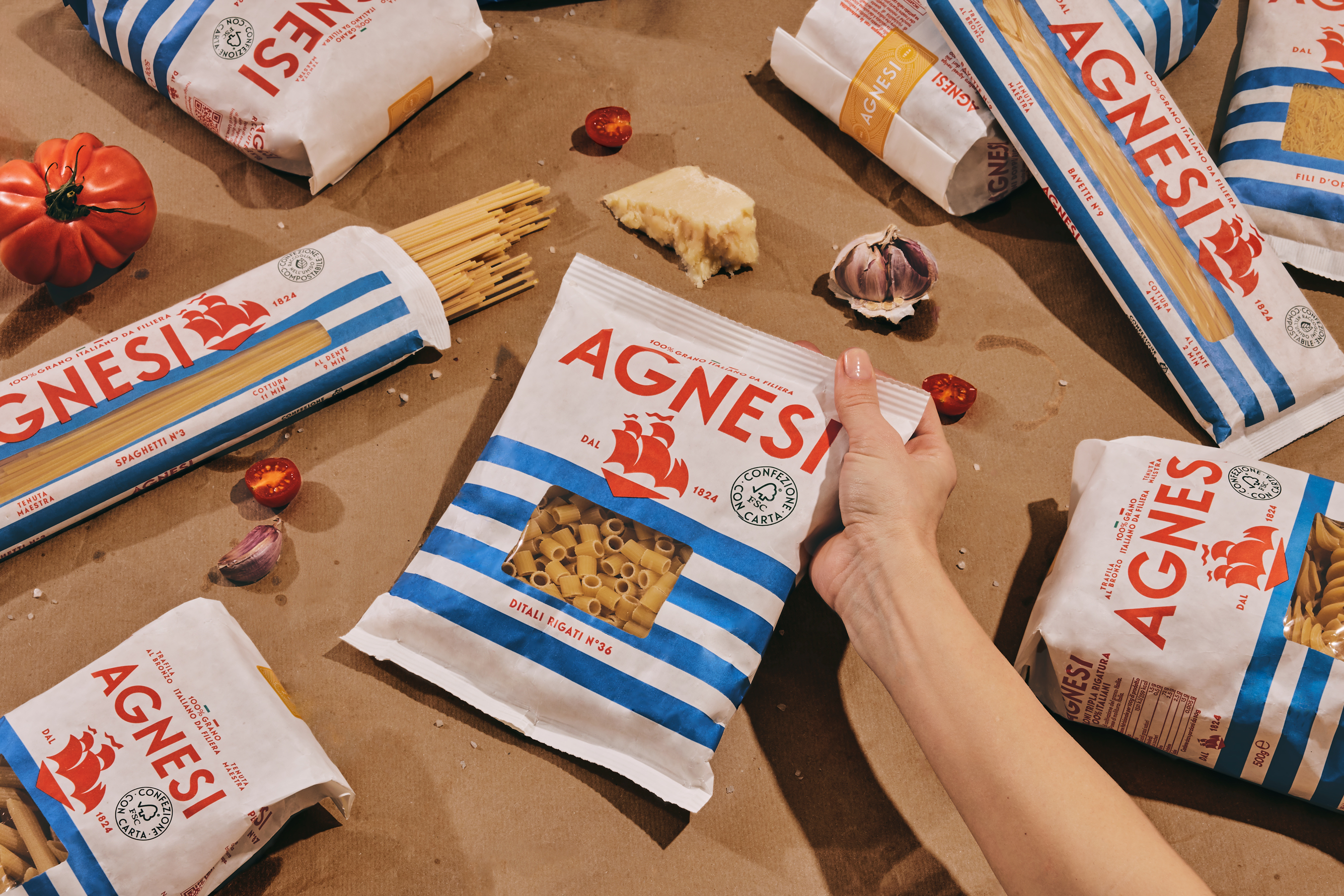 Pack of the Month: Auge Design Invites You To Come Sail Away With Agnesi Pasta