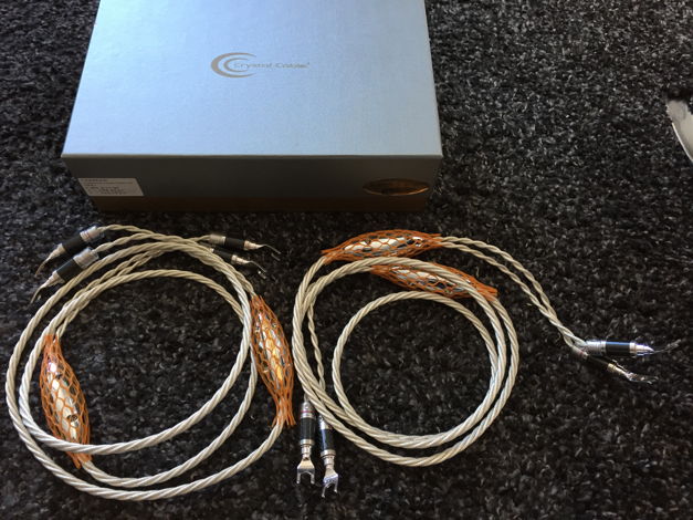 Crystal Cable Absolute Dream speaker cable 2.0m spade -...