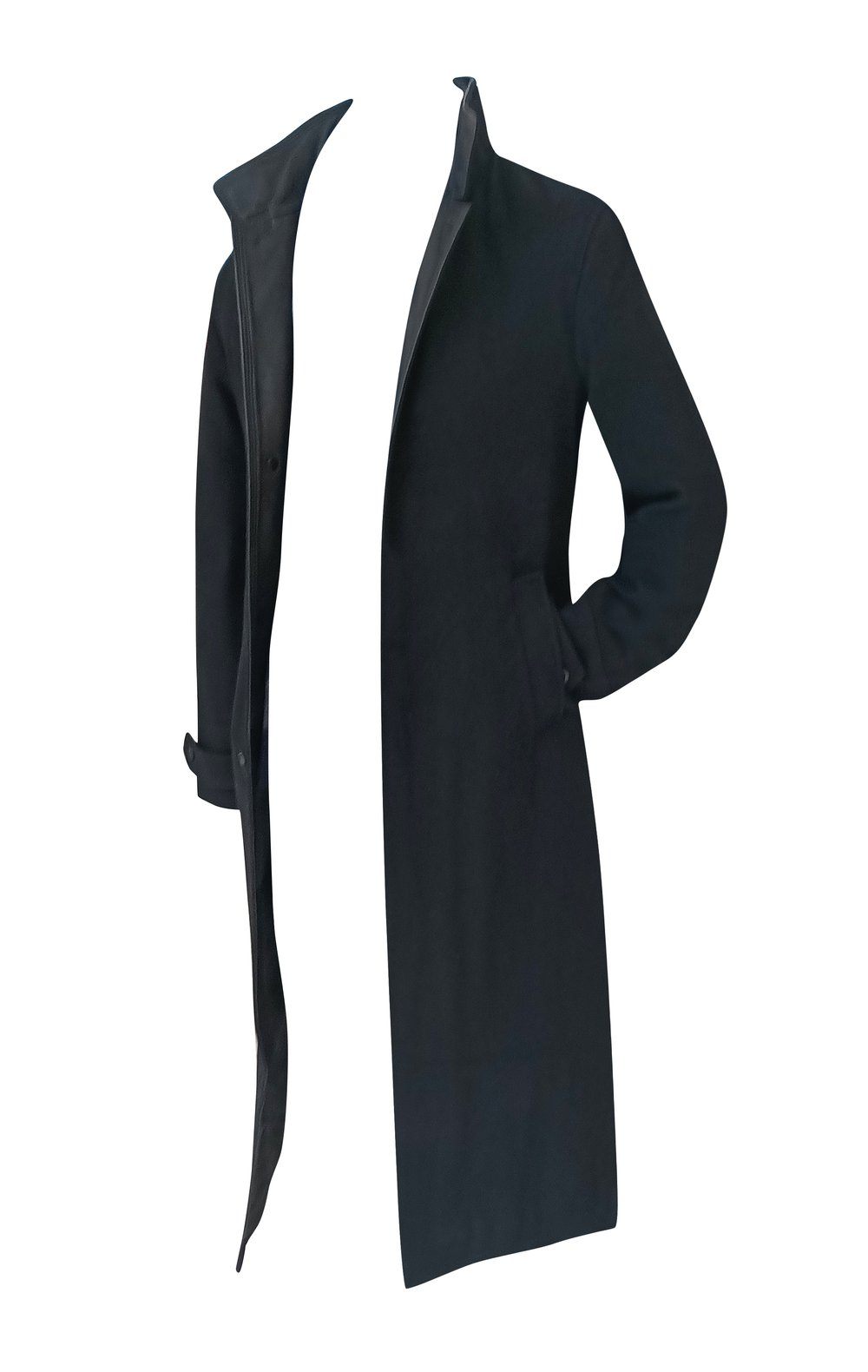 BELGIUM - Black WOOL and CASHMERE