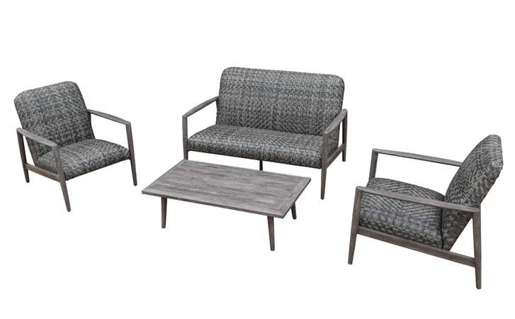 Gia Aluminum All Weather Wicker Outdoor Patio Seating Colleciton