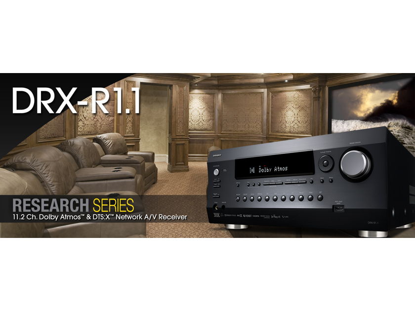 Integra DRX-R1.1   11.2 Ch Dolby Atmos™ DTS:X™ 4K HDbaseT MUST SEE!
