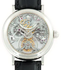 Vacheron Constantin Patrimony PLATINUM SKELETONIZED TOURBILLON WATCH