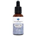 The Herbalist Turkey Tail Liquid Extract - Premium mushroom tincture for immune support and gut health. Natural wellness supplement available at The Herbalist.