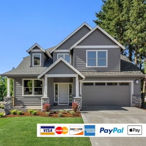 Home Down Payment - Credit Card Option - Any Amount