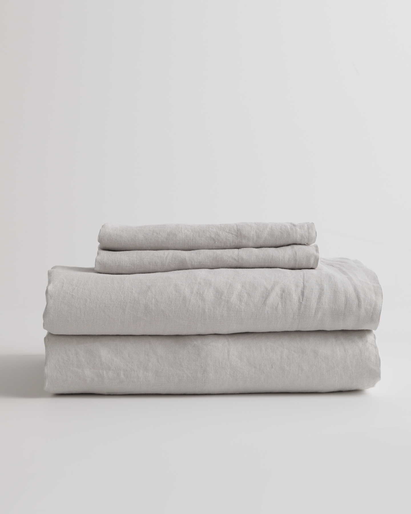 Quince European Linen Sheet Set vs Layla Bamboo Sheets Slant