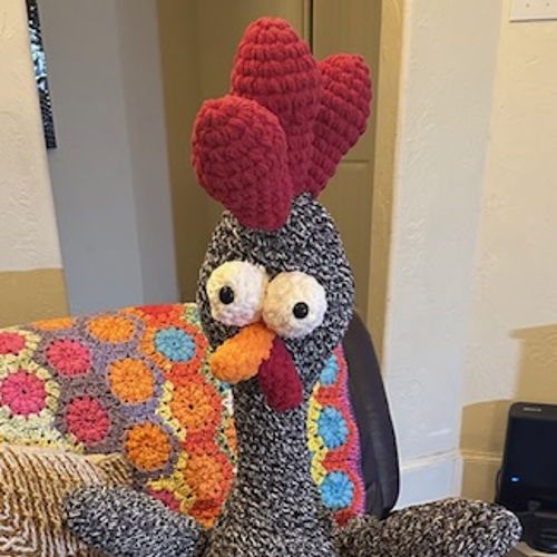 Giant Bird Buddy Chicken Crochet Pattern