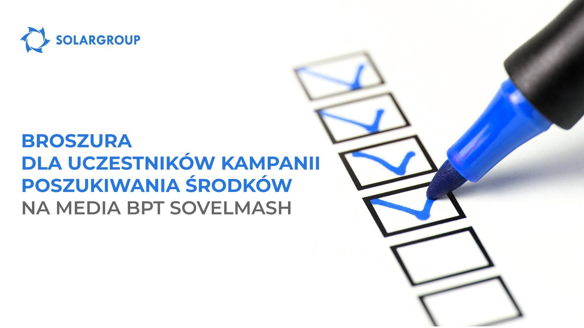 Broszura dla uczestników kampanii wsparcia mediów BPT Sovelmash