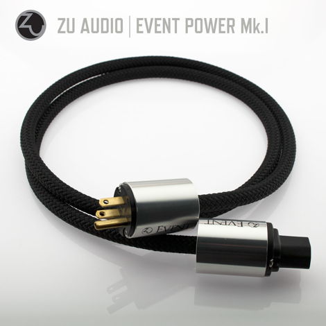 Zu Audio Event 6.6 Foot [2.0m] Premium Hi-Fi Power Cabl...