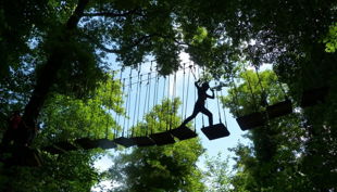 kletterwald freischütz lange wackel brücke