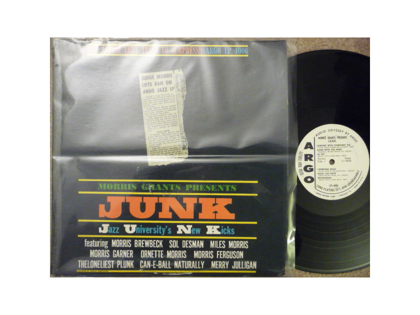 MORRIS GRANTS - JUNK ARGO LP