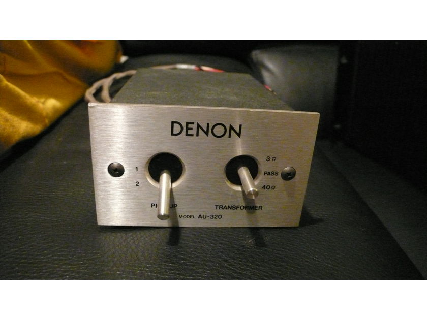 Denon  AU-320 stepup transformer great with Denon 103-series cartridges
