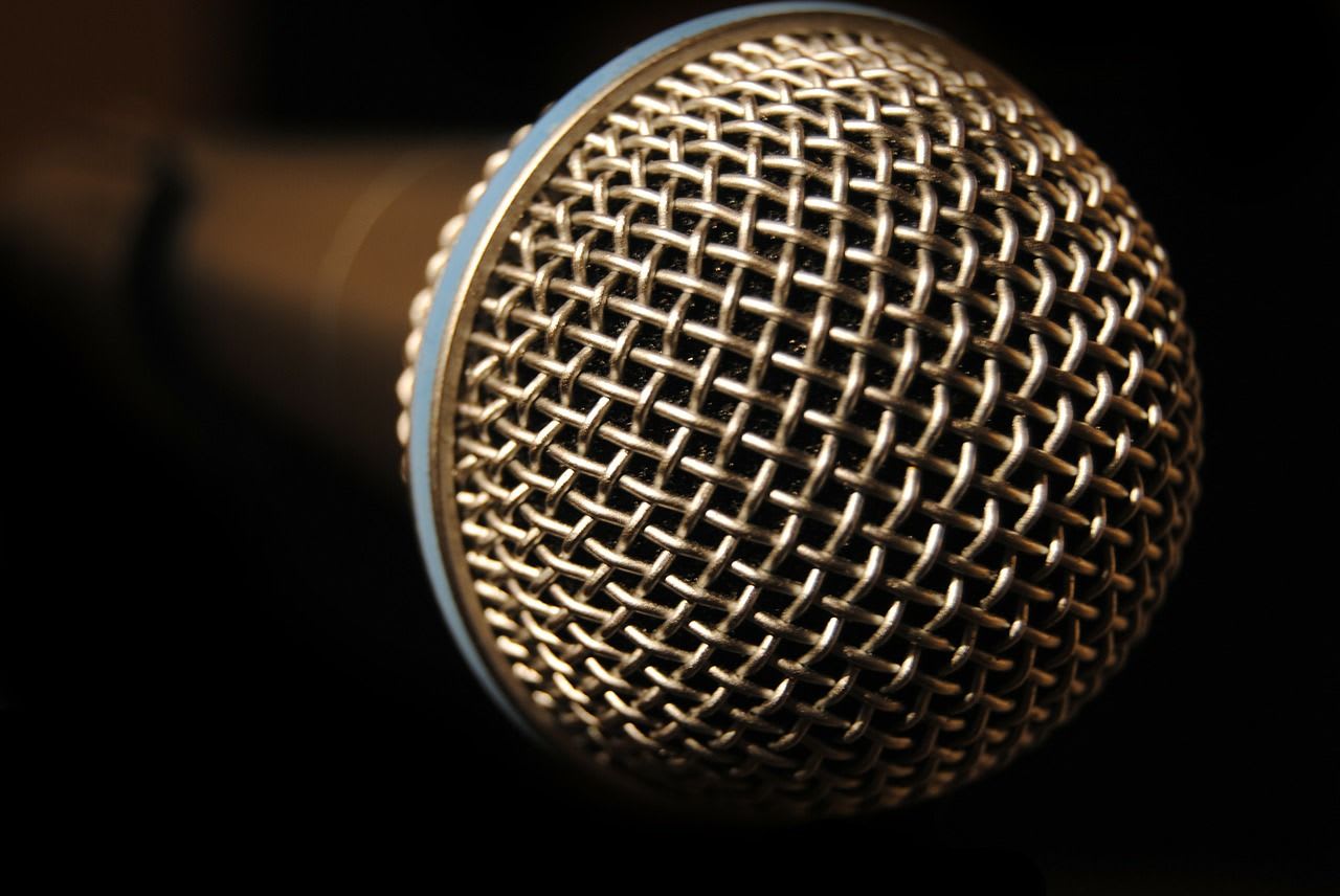 a microphone