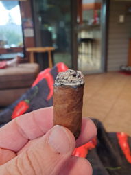 Near fingers burning