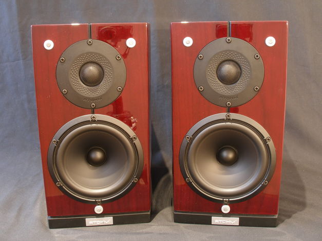 Atohm GT-1.0 High Performance Standmount in Rosewood Fi...
