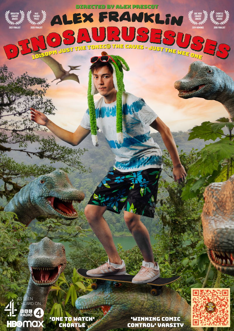 The poster for Alex Franklin: Dinosaurusesuses