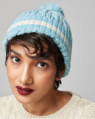 Beanie, blue beanie, warm beanie