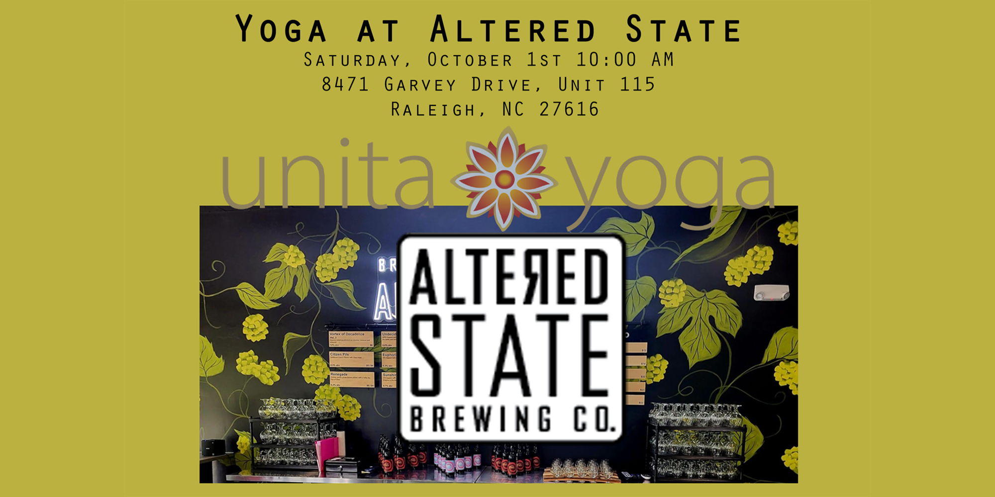 Yoga at Altered State promotional image