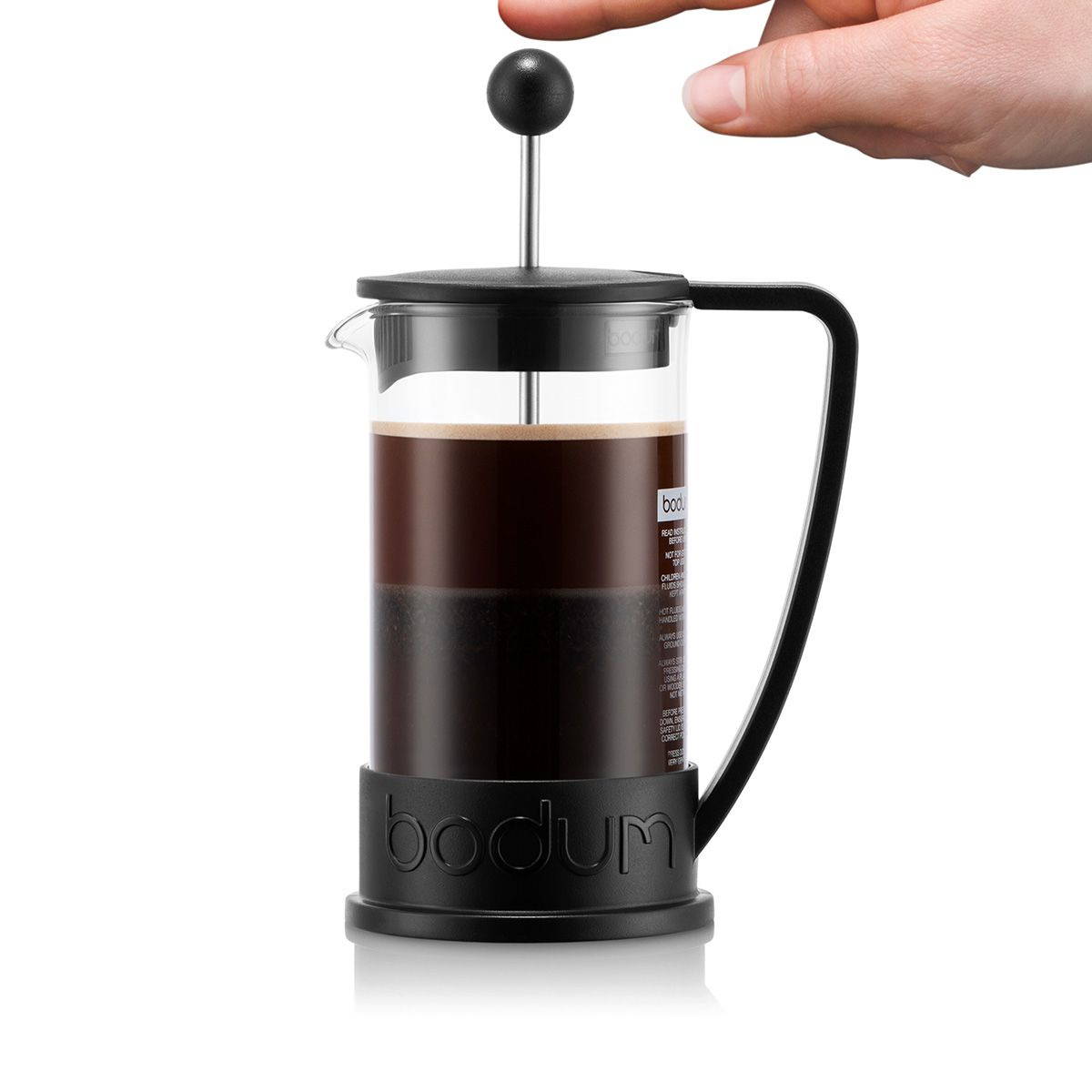 Bodum Brazil 3 Cup Plunger Black | Minimax Blog