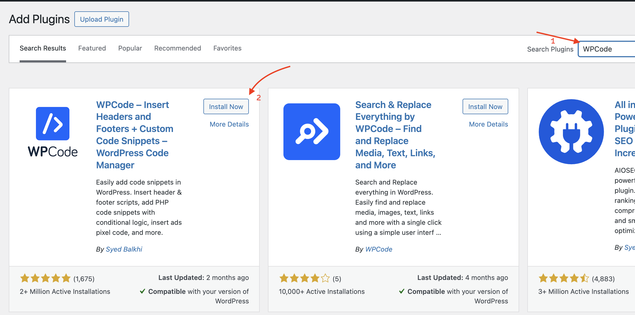 WPCode Plugin