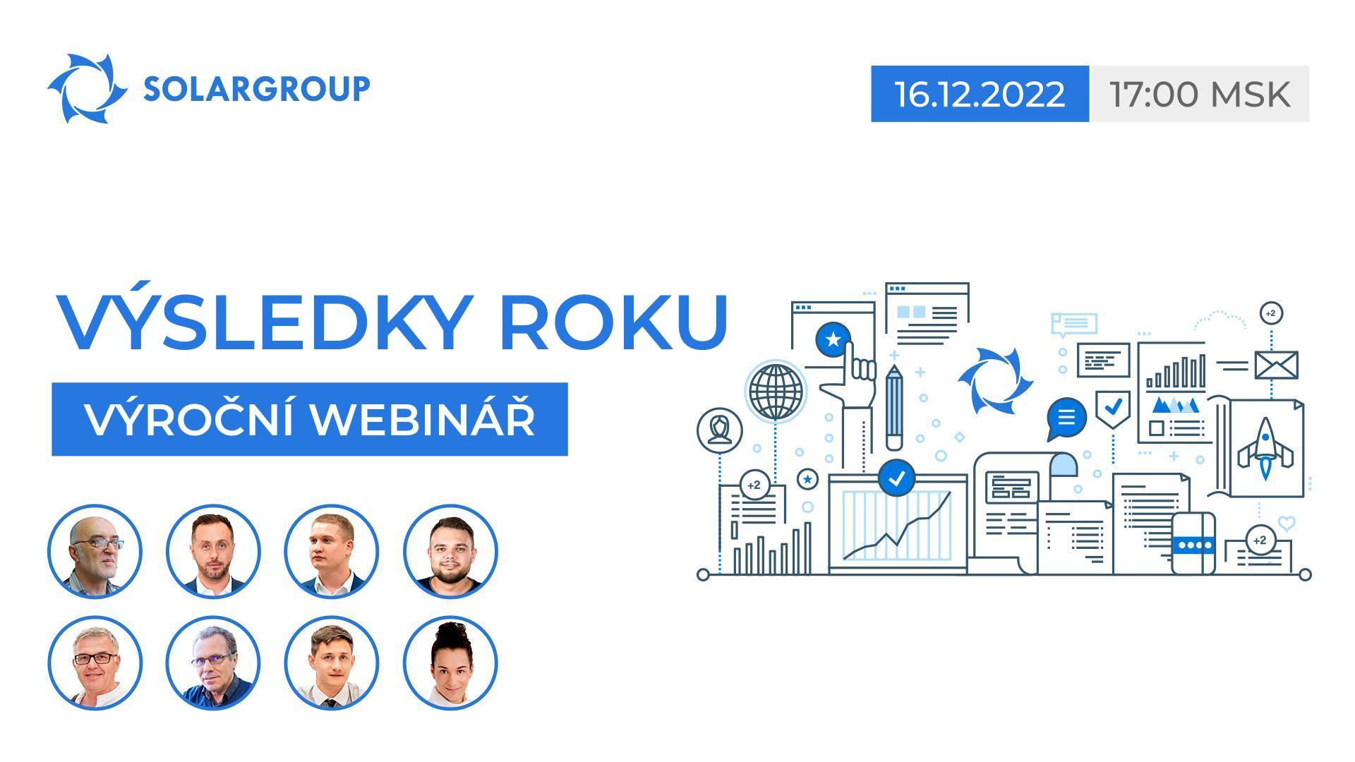 Výsledky roku v projektu Motory Dujunova: výroční webinář s překladem do 13 jazyků