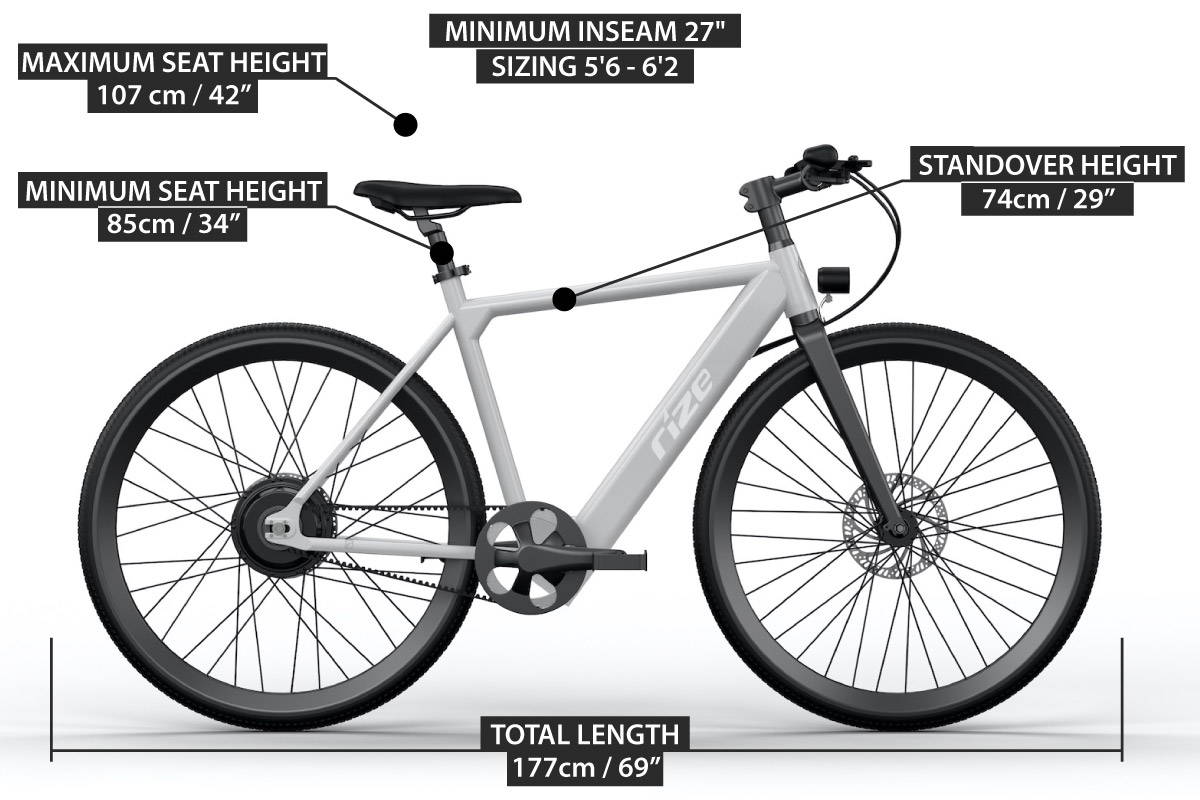 fixie sizing guide