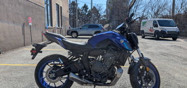 2024 YAMAHA MT-07 motorcycle for rent near Chicago, IL