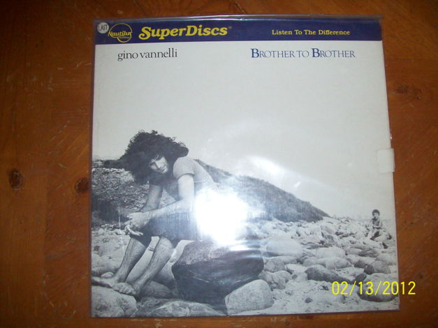 Gino Vannelli - Brother to Brother Nautilus Super Disc