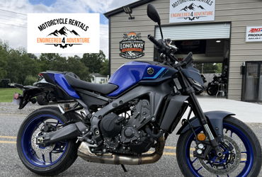 2026 YAMAHA MT-09 motorcycle for rent near Canton, NC