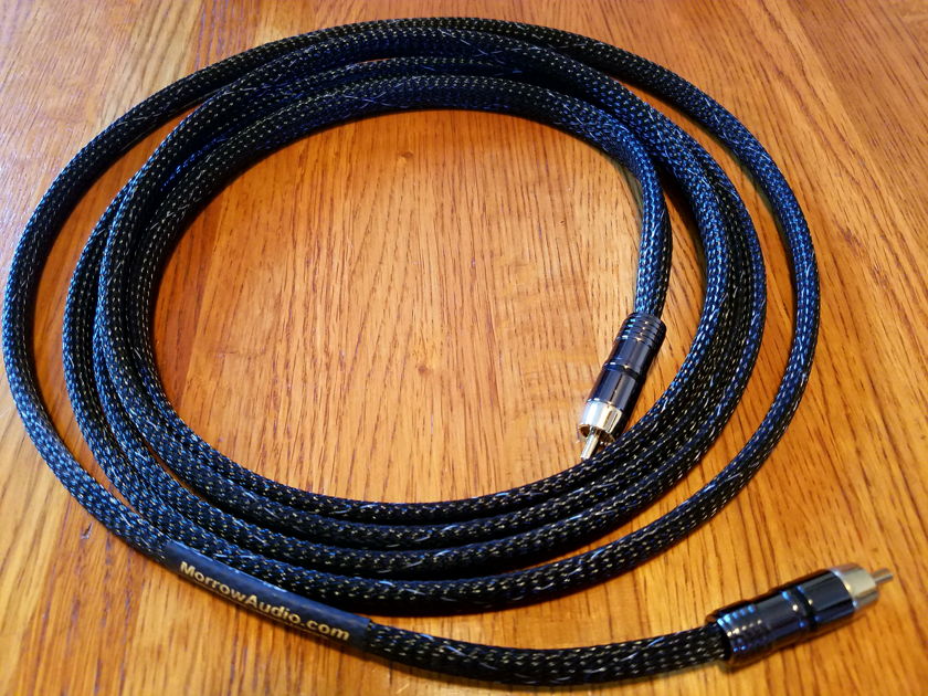 Morrow Audio  Sub-1 3 meter subwoofer cable...