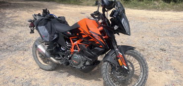 2023 KTM 390 ADVENTURE motorcycle for rent near Ringgold, GA