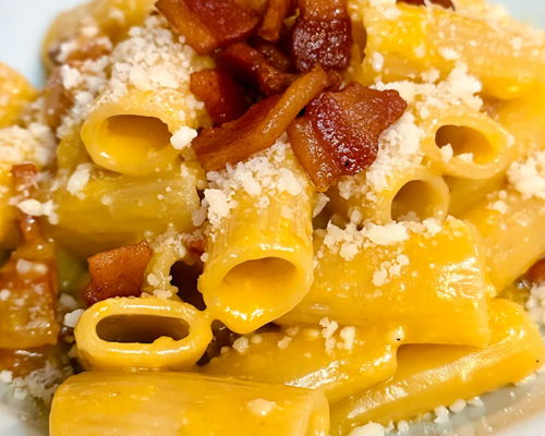 Tour enogastronomici Gragnano: Carbonara Cooking Class by Pasta Cuomo