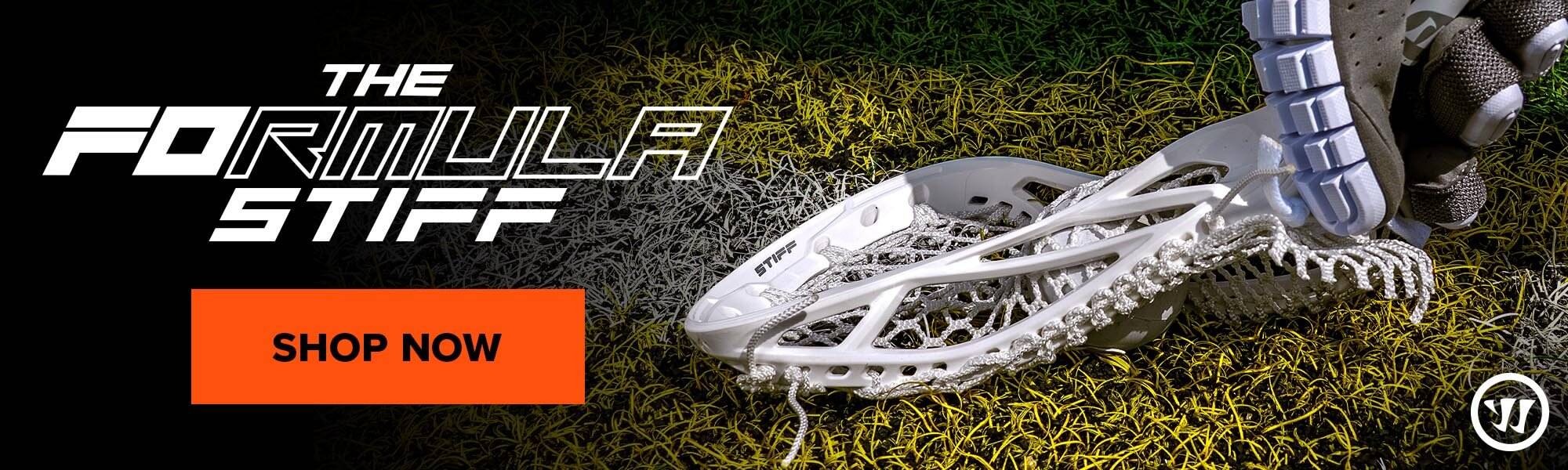 Warrior Formula Stiff Lacrosse Head  | Top String Lacrosse