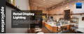 Automate display lighting. inshops or cafes to run at scheduled times.