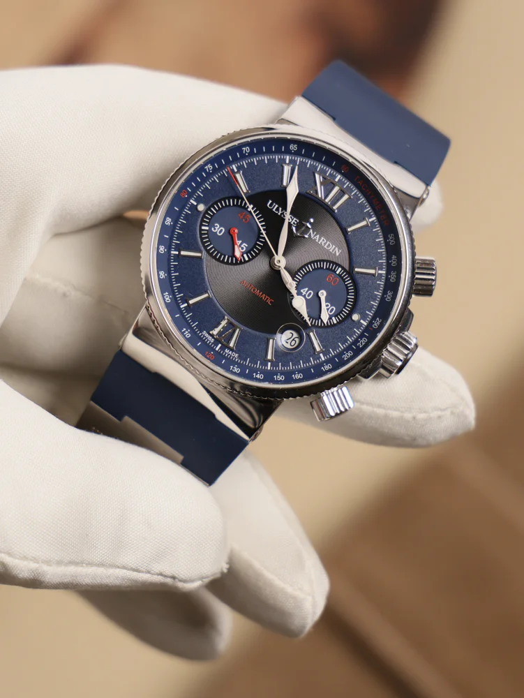 Ulysse Nardin Marine Chronograph Maxi Marine Chronograph 353-66-323, image 1 Ulysse Nardin Marine Chronograph Maxi Marine Chronograph 353-66-323, image 1