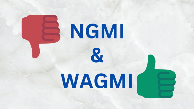 What does WAGMI mean? What does NGMI mean?