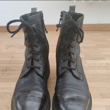 Alberto Zago combat boots