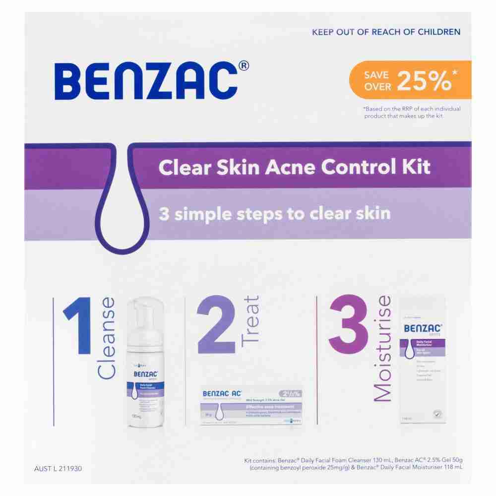 Benzac Acne Kit ARTG ID 236732 - Image 3