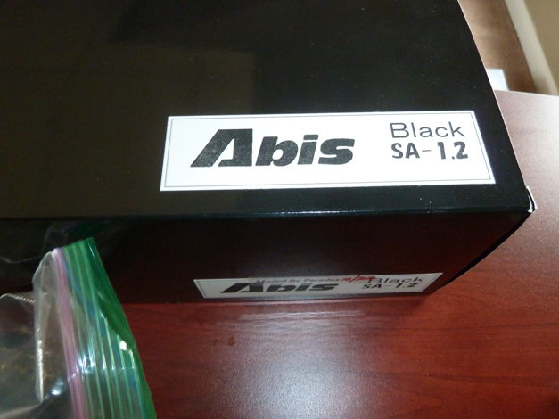 Abis   1.2 Black Tonearm Cardis Clear Rewired